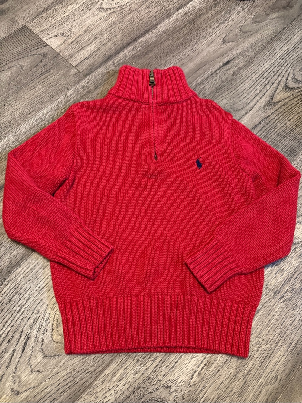 Boys Ralph Lauren quarter zip sweater